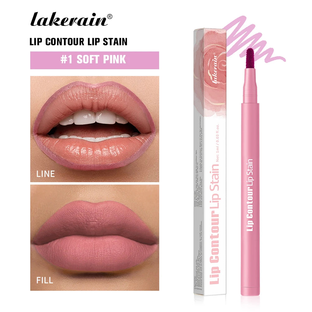 Dual-Ended Lip Stain & Liner – Smooth Application & Rich Color
