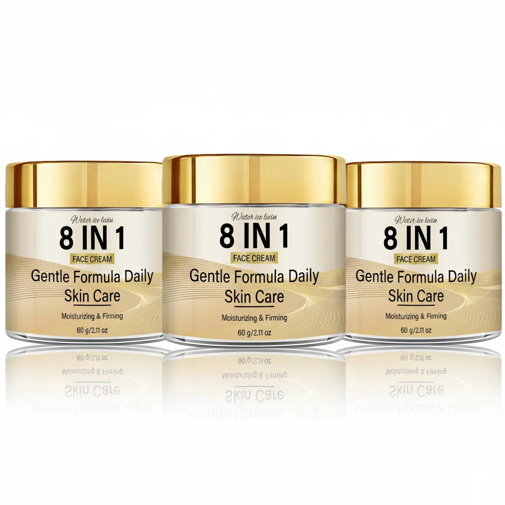 8-in-1 Face Cream with Retinol, Collagen, Vitamin C & Hyaluronic Acid – 60g