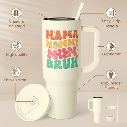 For Mom With Love – Daily Use Tumbler Gift