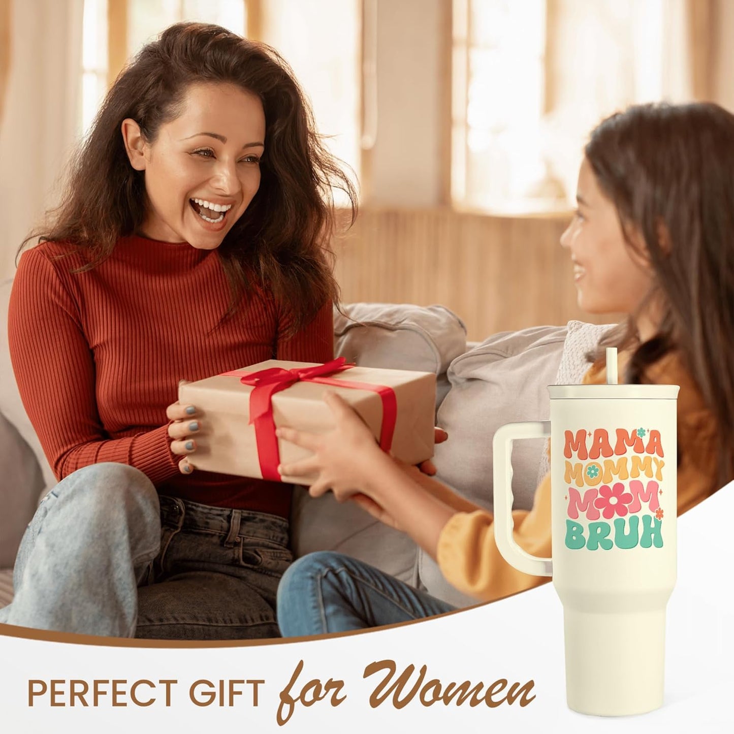 For Mom With Love – Daily Use Tumbler Gift