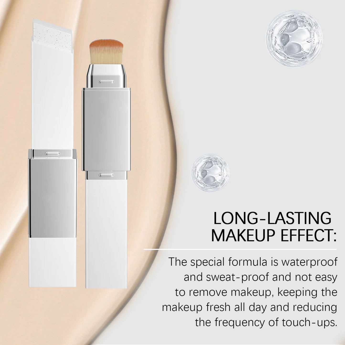 2-in-1 Foundation Stick & Concealer – Lightweight Matte Finish