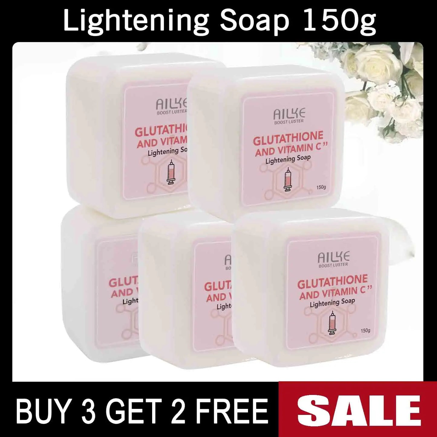 Glutathione & Vitamin C Brightening Cream Set for Face & Body – Moisturizing Formula