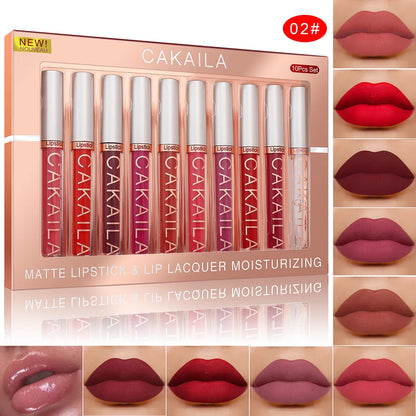 Liquid Lipstick Set – Rich Color Payoff with a Velvet Matte Finish