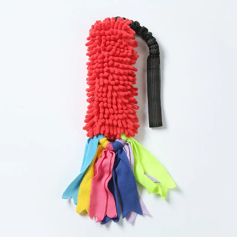 Durable Rope Dog Toy for Aggressive Chewers – Plush Tug & Teeth Cleaning Toy