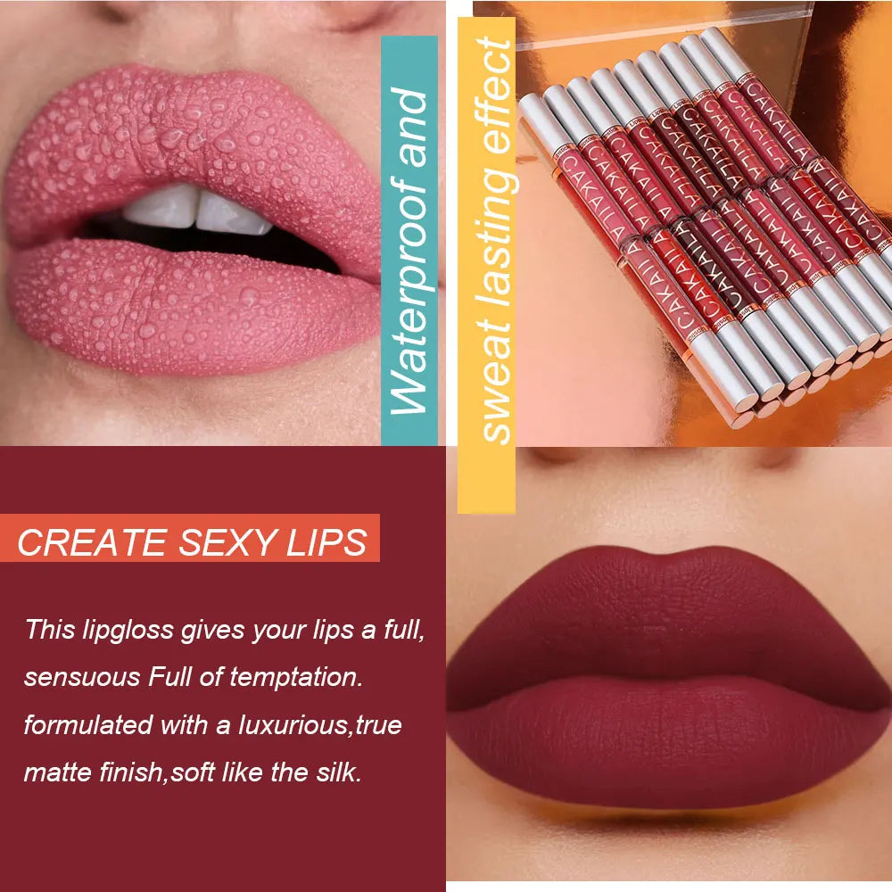 Liquid Lipstick Set – Rich Color Payoff with a Velvet Matte Finish
