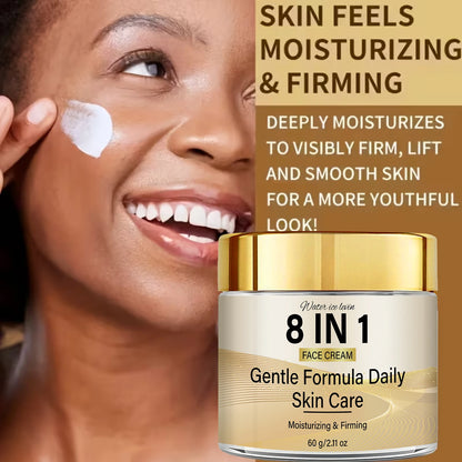 8-in-1 Face Cream with Retinol, Collagen, Vitamin C & Hyaluronic Acid – 60g