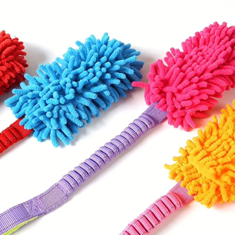 Durable Rope Dog Toy for Aggressive Chewers – Plush Tug & Teeth Cleaning Toy