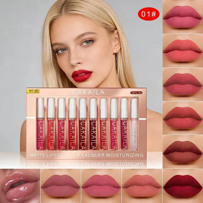Liquid Lipstick Set – Rich Color Payoff with a Velvet Matte Finish