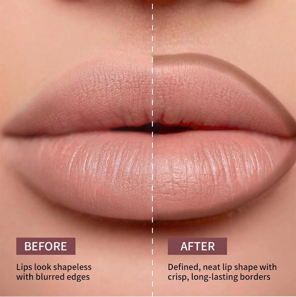 Dual-Ended Lip Stain & Liner – Smooth Application & Rich Color