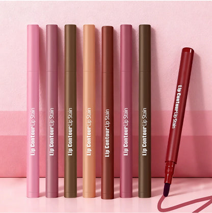 Dual-Ended Lip Stain & Liner – Smooth Application & Rich Color