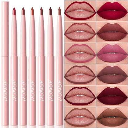 Matte Lip Liner Collection – 6 Long-Wear Nude & Pink Shades