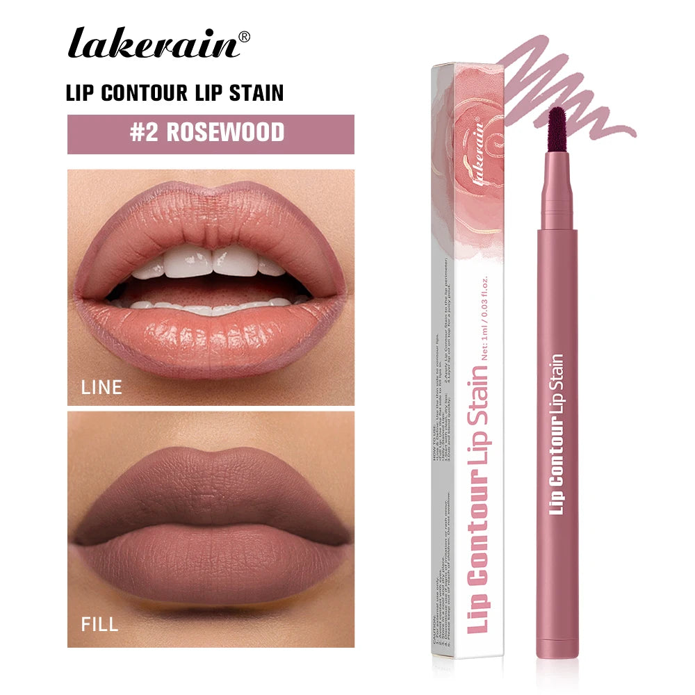 Dual-Ended Lip Stain & Liner – Smooth Application & Rich Color