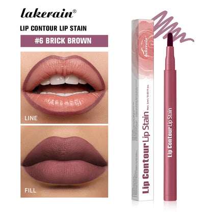 Dual-Ended Lip Stain & Liner – Smooth Application & Rich Color