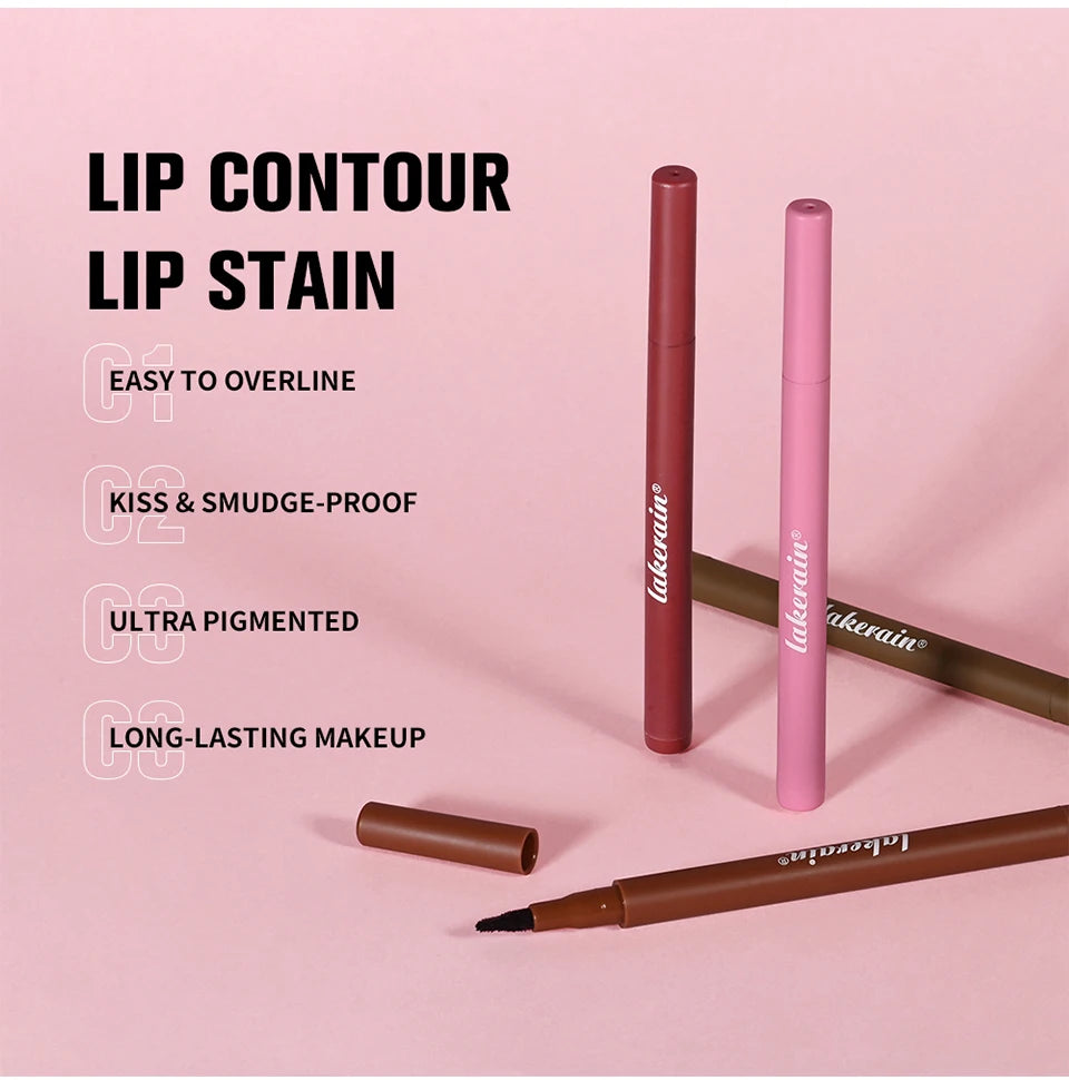 Dual-Ended Lip Stain & Liner – Smooth Application & Rich Color