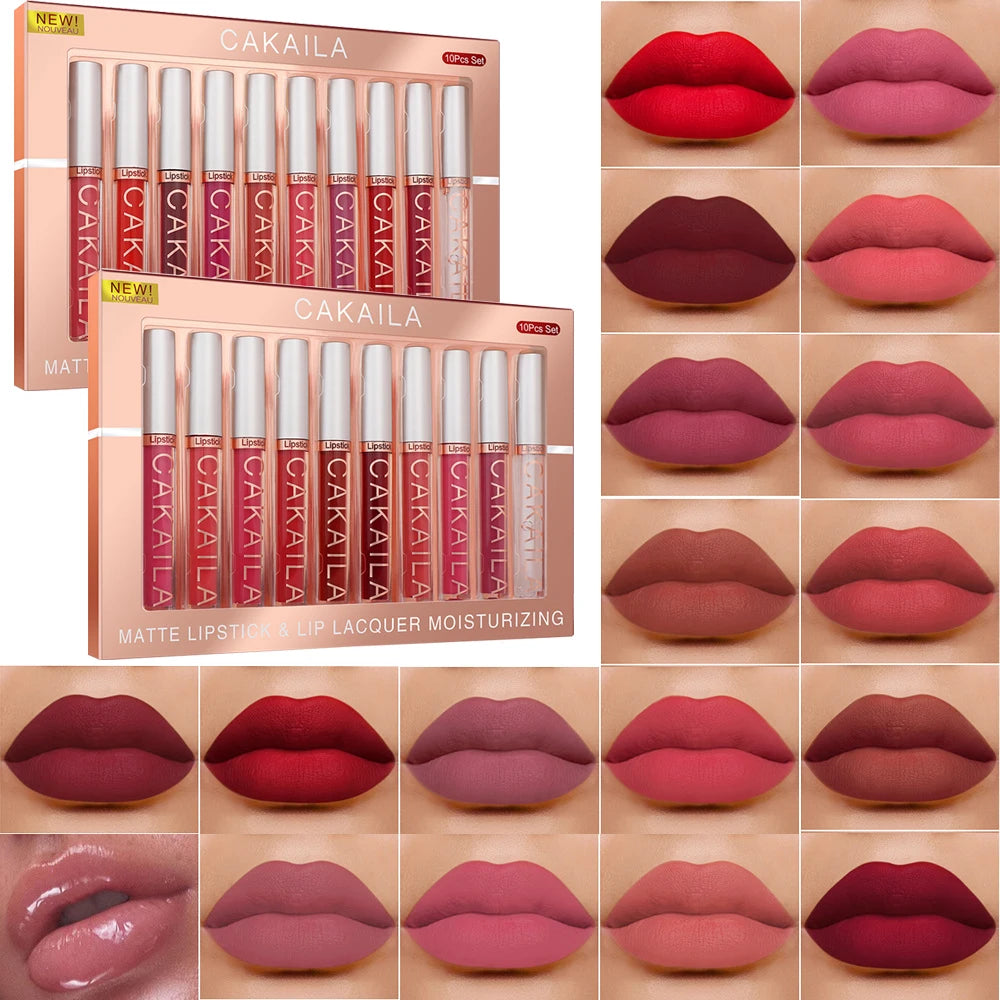 Liquid Lipstick Set – Rich Color Payoff with a Velvet Matte Finish