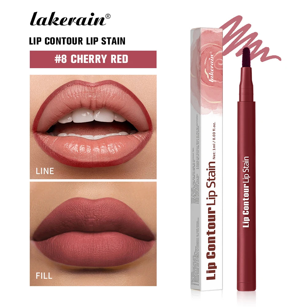 Dual-Ended Lip Stain & Liner – Smooth Application & Rich Color