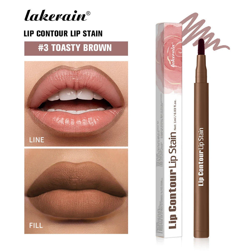 Dual-Ended Lip Stain & Liner – Smooth Application & Rich Color
