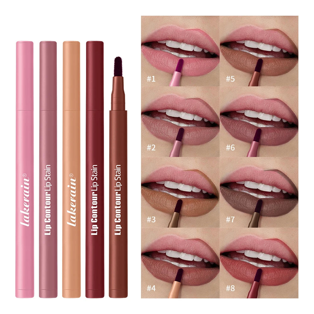 Dual-Ended Lip Stain & Liner – Smooth Application & Rich Color