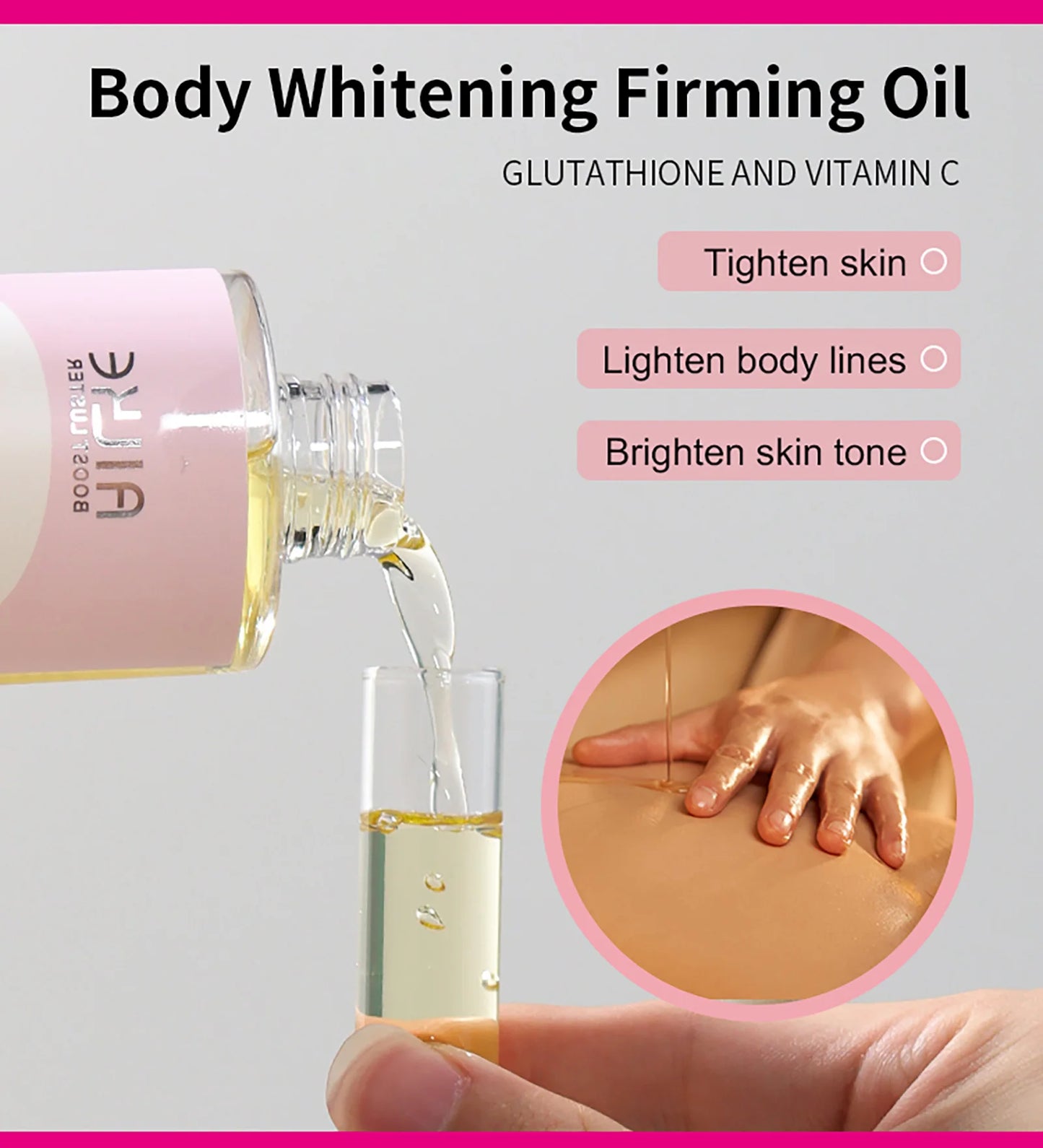Glutathione & Vitamin C Brightening Cream Set for Face & Body – Moisturizing Formula