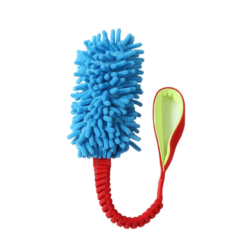 Durable Rope Dog Toy for Aggressive Chewers – Plush Tug & Teeth Cleaning Toy
